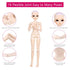 UCanaan BJD Dolls 1/3 SD Fashion Doll 24 Inch 18 Ball Jointed Doll DIY Toys with Full Set Clothes Shoes Wig Makeup, Best Gift for Christmas-Felice